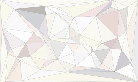 Abstract low poly background design with triangles and neutral colors vector