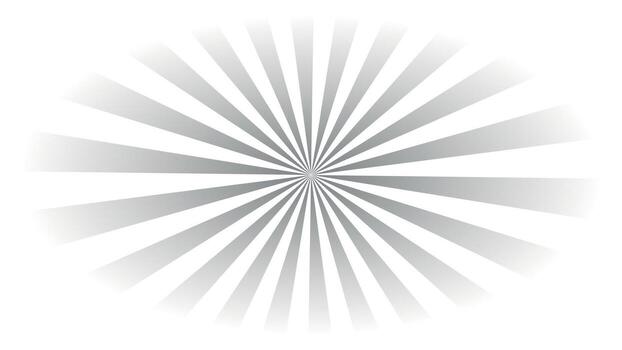 Radial Sunburst Background with Gradient Fade vector