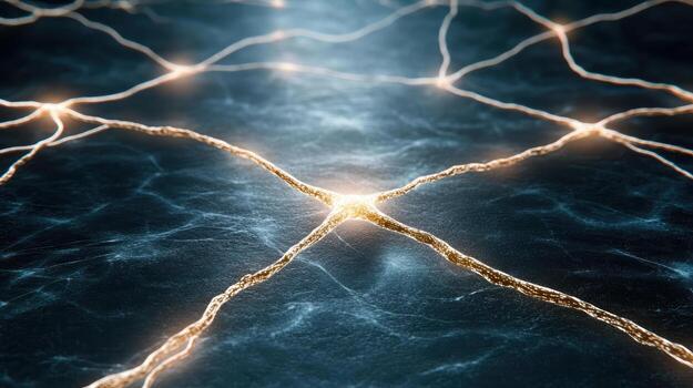 el cerebro es mostrado con un ligero fuente foto