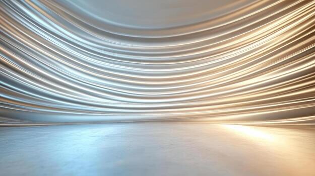 3d rendering of a room with a white background photo