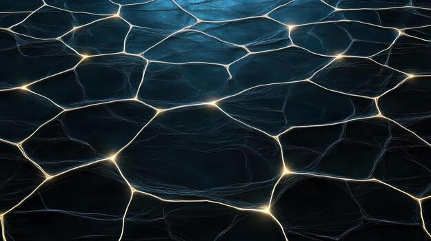 A cell with glowing light in the middle photo