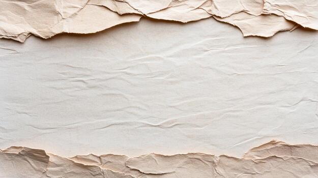 Crumpled paper background with a blank space photo