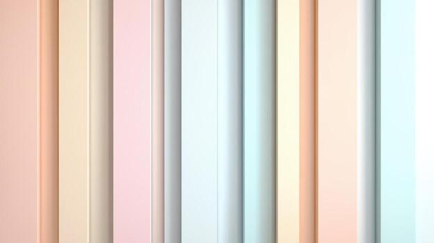 Pastel striped background with a variety of colors photo