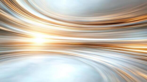Abstract background with silver and gold swirls photo