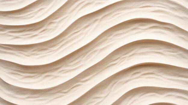 un cerca arriba de un ondulado modelo en un blanco superficie foto