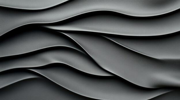 A black and white photo of a wavy surface