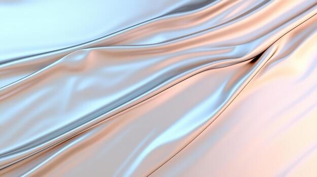 Silk fabric background, 3d rendering photo