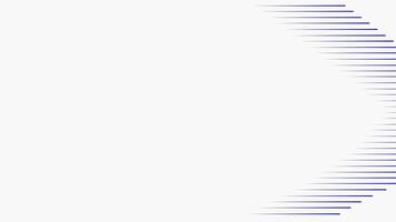 pil i rörelse med efterföljande rader, riktnings animering video