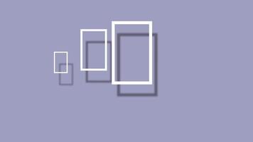 geométrico retangular porta animação, desatado fundo para introduções e revela video