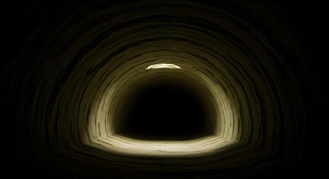 Tunnel's Luminous Exit Navigating Through Darkness and Embracing the Path Forward photo