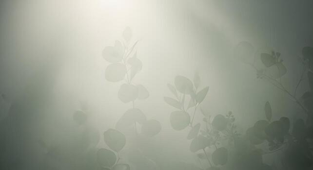 suave atención etéreo follaje, bañado en difundido, brillante luz, creando un sereno y soñador natural atmósfera. calmante resumen orgánico textura foto