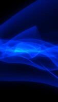 astratto fluente sfondo di liscio blu leggero onde e gradienti, simboleggiante energia, fluidità, e tecnologia video