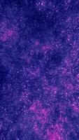 abstrakt djup rymd textur fylld med vibrerande rosa och lila lampor skapande en galaktisk, lysande mönster video