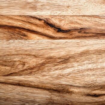 Beautiful wooden surface with intricate grain patterns in natural light photo