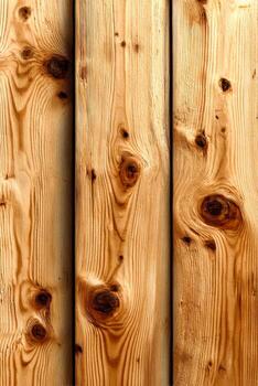 Texture of natural wood panels showing knots and grain patterns on a rustic backdrop photo