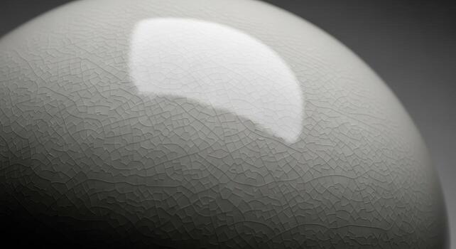 An elegant, close-up shot of a porcelain vase, highlighting its intricate craquelure pattern and the gentle interplay of light and shadow across its surface, creating a sense of refined beauty photo