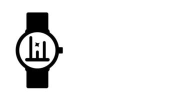 ein Smartwatch Anzeigen analytisch Riegel repräsentiert Echtzeit Verfolgung, Clever Technologie, und das Präzision von modern Digital Performance Überwachung video