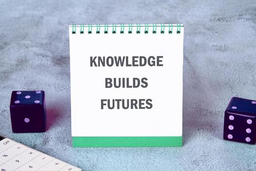 Concept of Education Demonstrated Through Notes Emphasizing That Knowledge Builds Futures, Highlighting the Importance of Learning and Growth in Today's World photo