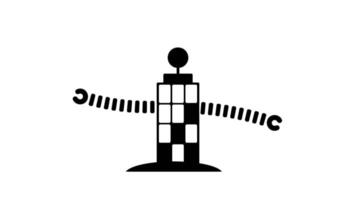 en person står integrerad in i en kodad strukturera, representerar de obligation mellan mänsklig intellekt och teknologisk skapande i de ålder av automatisering video