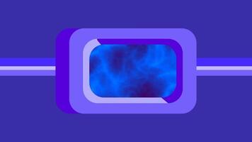 en lysande blå digital tunnel visualiserar en neuralt nätverk överföring data strömmar, representerar modern artificiell intelligens och maskin inlärning teknologi i handling. video