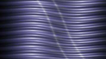 Wavy Glossy 3D Background Animation with Fluid Metallic Surface and Abstract Motion Design, Luxury Futuristic Loop for Digital Visuals video