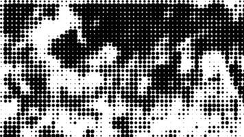 Abstract dotted halftone texture moving animation background seamless pattern loop video