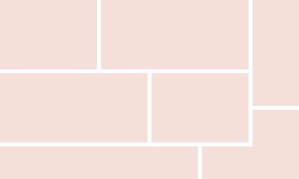 un sencillo modelo de ligero rosado rectangular losas con blanco lechada líneas vector