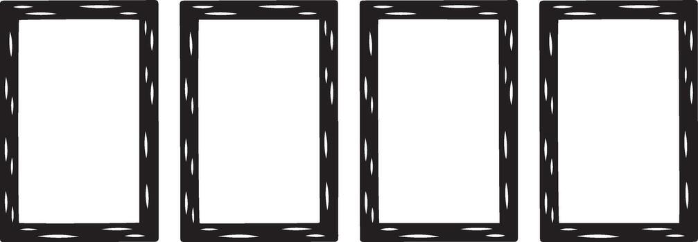 Clean Abstract Frames Collection Minimalist Artistic Borders Artistic Backdrop vector