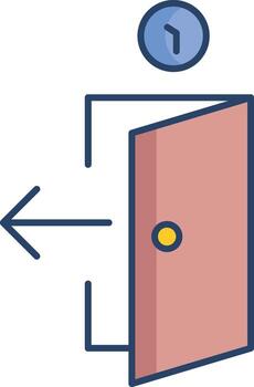 check out linear color icon design vector