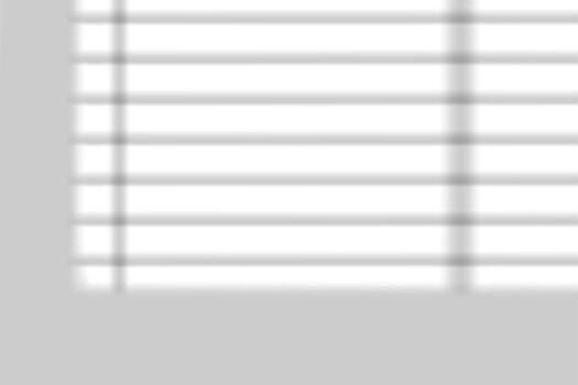 Window blinds shadow creating striped light pattern vector