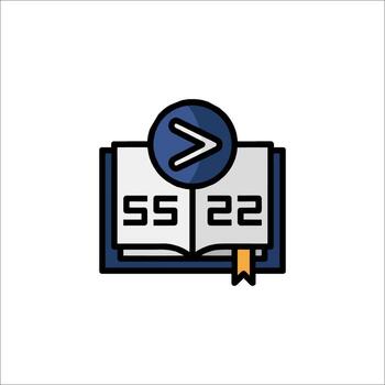 Programming Book Icon Coding Algorithm Software Development, open book vector