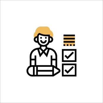 Checklist Icon Task Management To-Do List and Planning, project management vector