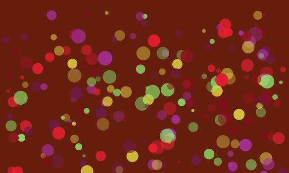 Translucent Spot Pattern with Warm and Cool Palette Variations for Greeting Cards and Digital Wallpape vector