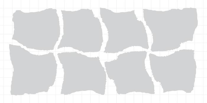 blank board page grid layout abstract photo frames vector