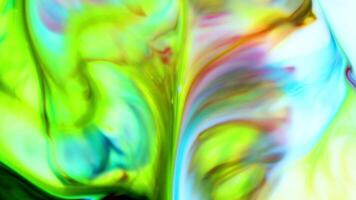 långsam rörelse makro abstrakt färger mönster rör på sig yta video