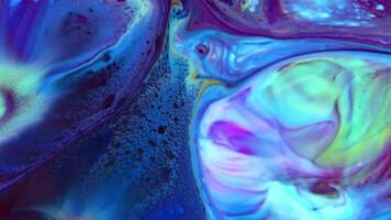 långsam rörelse makro abstrakt färger mönster konstnärlig begrepp yta rör på sig yta video