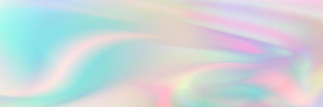 horizontal elegant pastel holographic texture design for pattern and background. vector