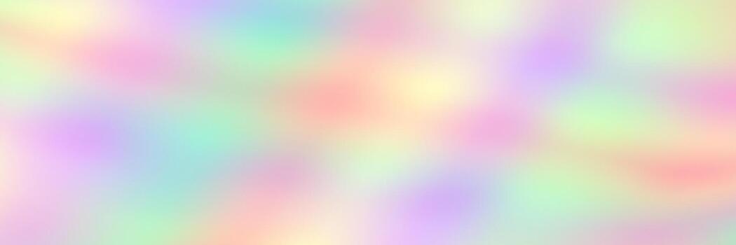 horizontal abstract beautiful pastel holographic texture design for pattern and background. vector