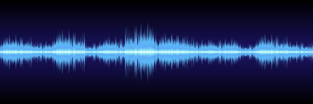 abstract sound wave design for pattern and background. vector