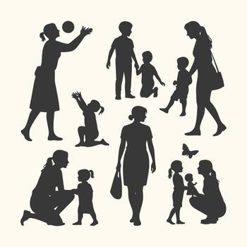 Arte de un colección de diverso Starburst y brillar gráfico elementos, aislado en un crema fondo, Perfecto para agregando un toque de magia y brillar a diseños conjunto vector