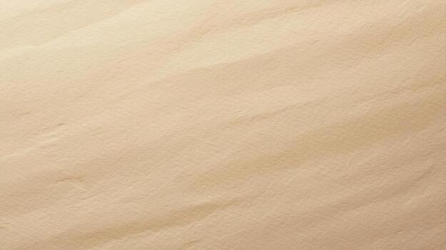 An overhead view captures the undulating surface of light tan colored fabric with subtle textures creating organic and flowing soft patterns. photo