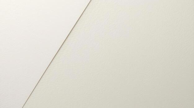 Two sheets of textured white paper are layered diagonally, creating a simple and clean background for graphic design and presentations. photo