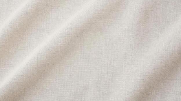 Subtle waves flow across this soft beige fabric creating a calming and elegant background texture perfect for neutral design projects. photo