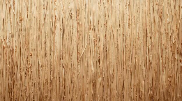 A detailed close up shows a textured surface of straw or dried plant material creating a natural background with vertical lines and patterns. photo