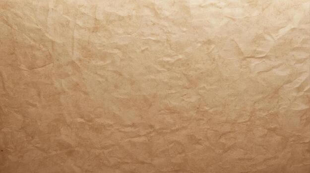Crumpled brown paper texture creates an aged and weathered aesthetic that would work well as a background or overlay in graphic design projects. photo