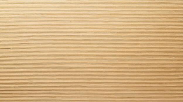 cerca arriba de calentar beige horizontal acanalado papel textura con sutil oscuridad, Proporcionar un neutral y texturizado antecedentes para diseño proyectos foto
