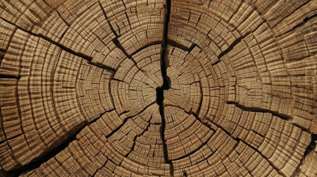 cerca arriba revela el intrincado crecimiento s y texturas de un resistido árbol bañador superficie, marcado con grietas y rústico personaje. foto