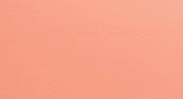 An even close-up of peach tinted wall texture with subtle curving lines and rough stucco like finish provides an abstract background use. photo