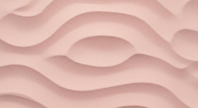 Gentle waves ripple across a solid blush colored surface creating an organic, textured background with subtle movement and soft light. photo