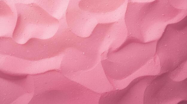 Delicate light pink texture formed by smooth flowing curves and gentle undulating waves creating a soft, soothing, and dreamlike abstract surface. photo